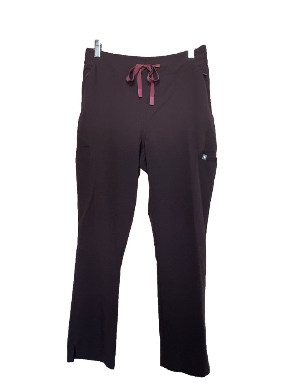 FIGS Espresso Evans Petite Skinny Scrub Pants Medium